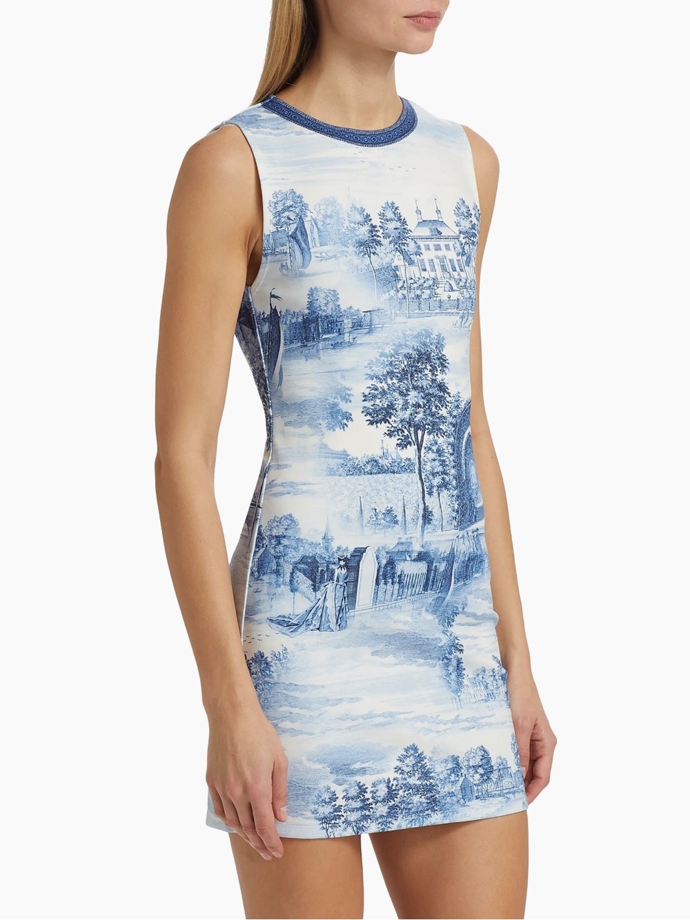 ALICE + OLIVIA Wynell Toile De Jouy Print Minidress size 0